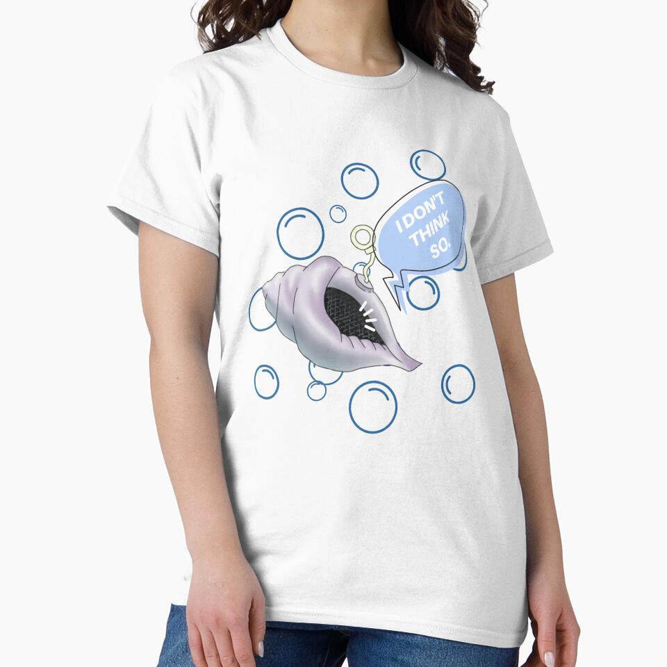 Magic conch says  I  dont think so. bubbles. Magic shell by T-Look