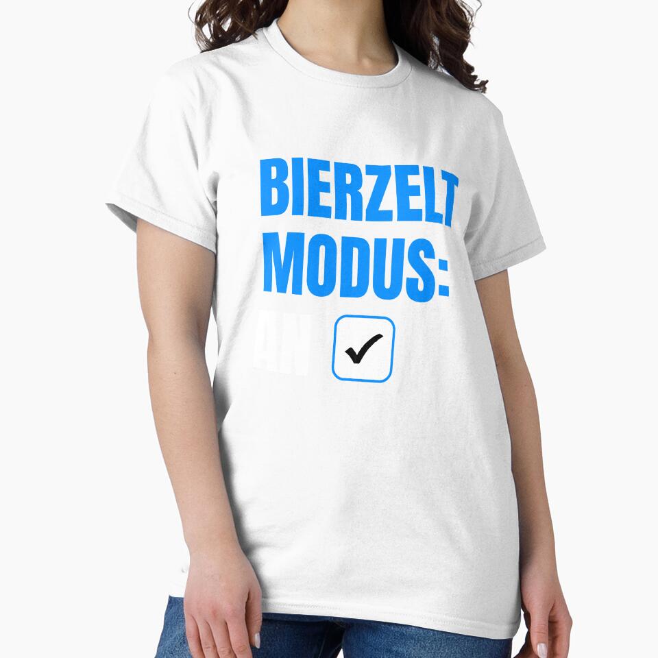 Beer tent mode on T-shirt party shirt folk festival October by Jackson2288