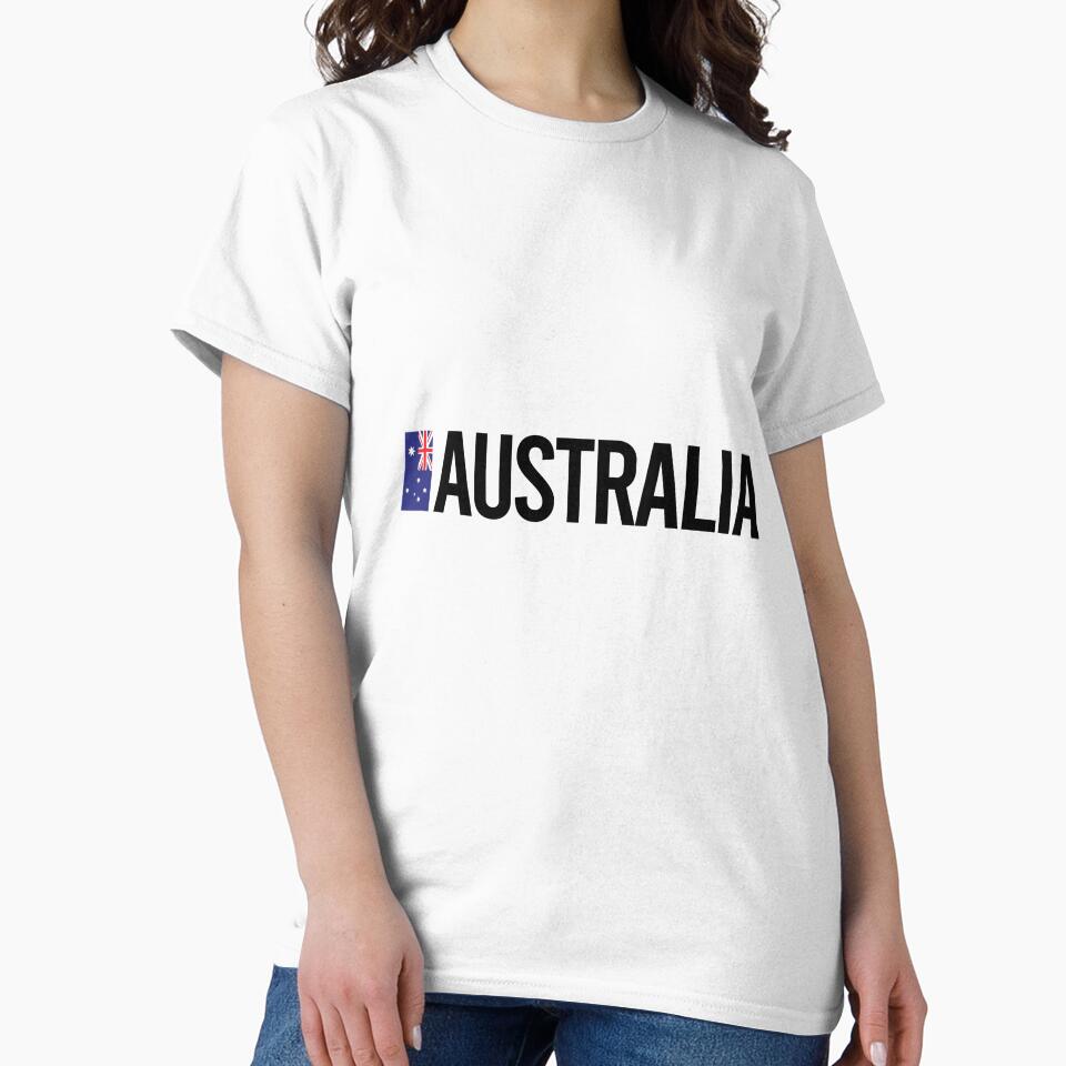 Australia Country Flag - Minimal Design collection by randomorder