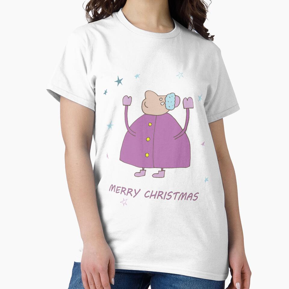 Santa Claus wishes everyone a Merry Christmas. by Olga81creative