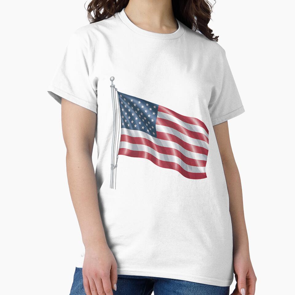 USA Stars and Stripes – Patriotic Flag Graphic Design by artedigital99