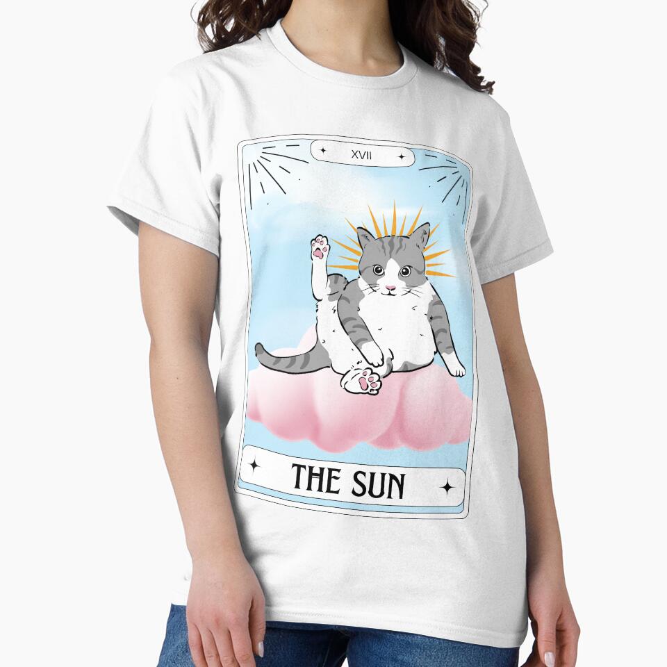 Tarot Card Tabby Cat The Sun by BettySpicer