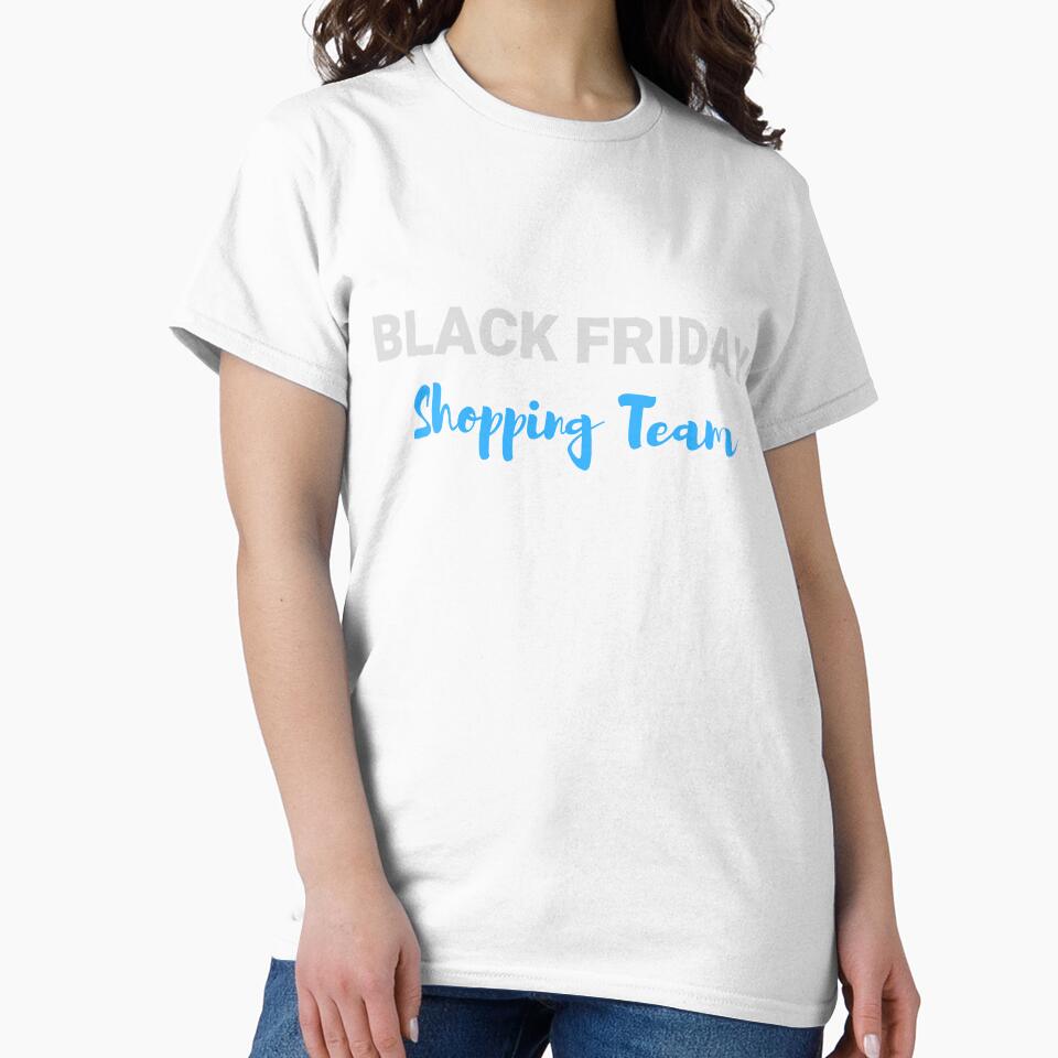 Black Friday Shopping Team by MagicSD Designs