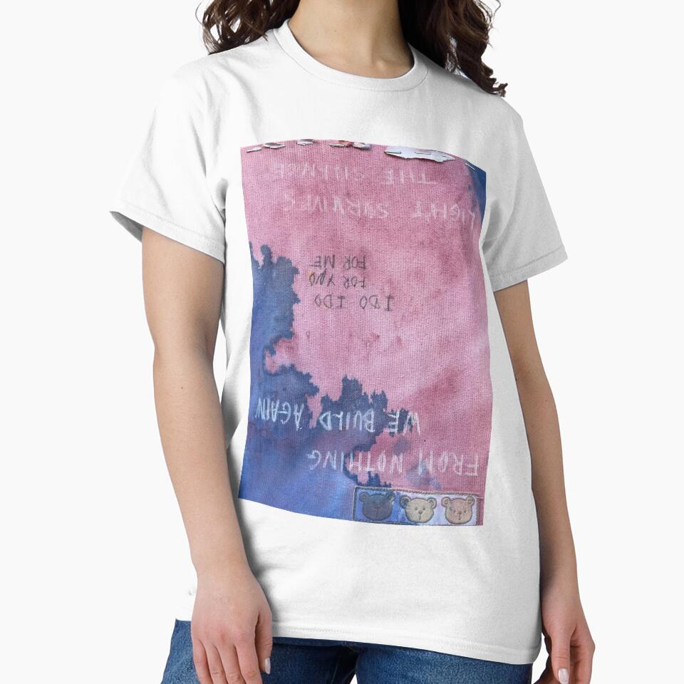 Pink and Blue Abstraction by Gela Mikava