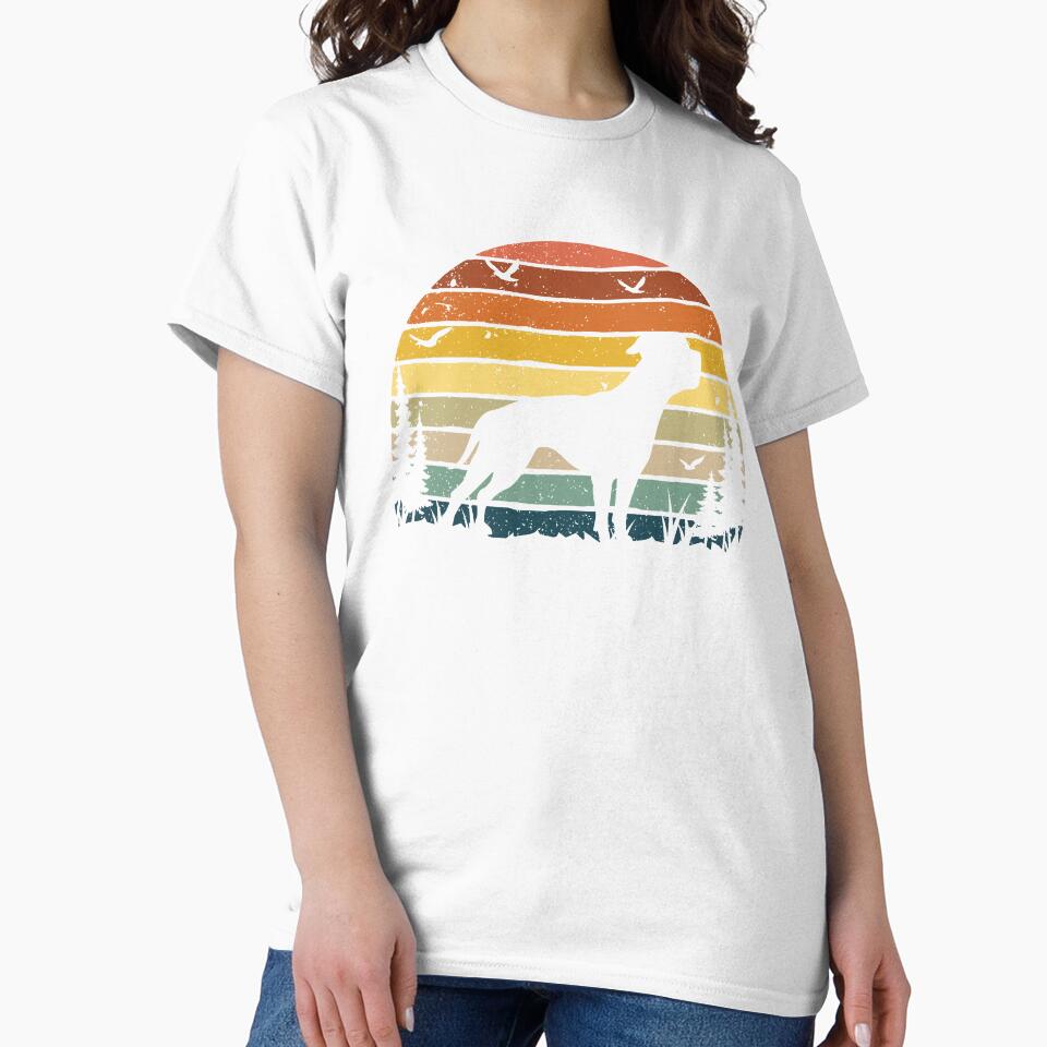American Bulldog Dog Retro Vintage by rafaeltto