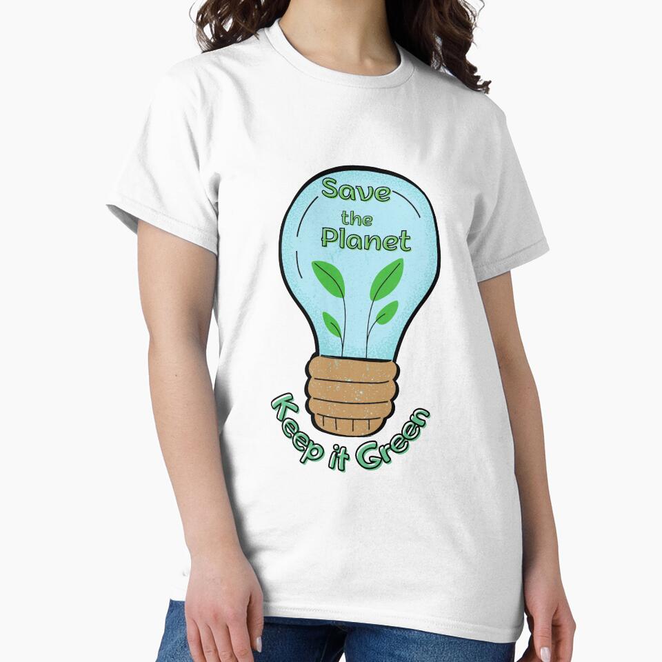 Save the Planet Keep it Green by Vavilonskaya