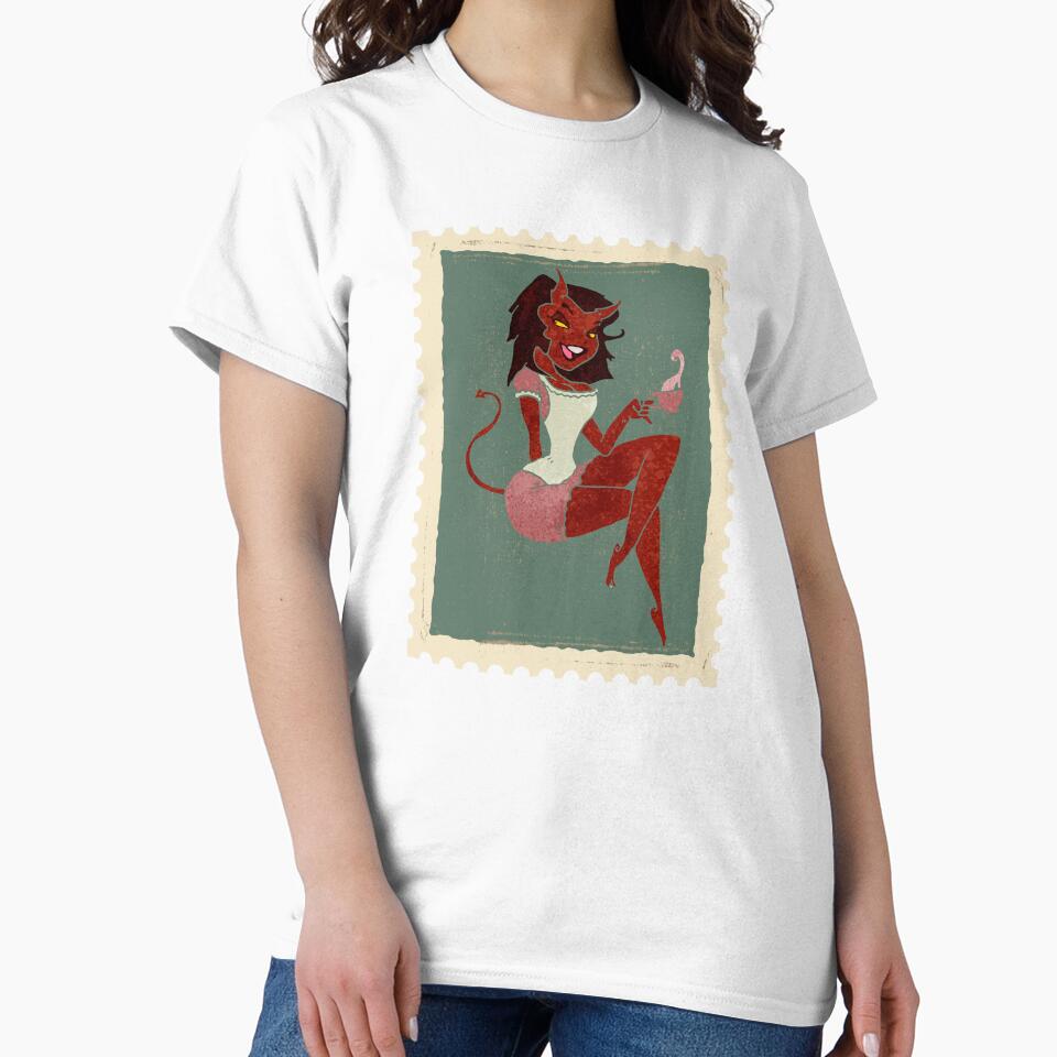 Devil Stamp by BettySpicer