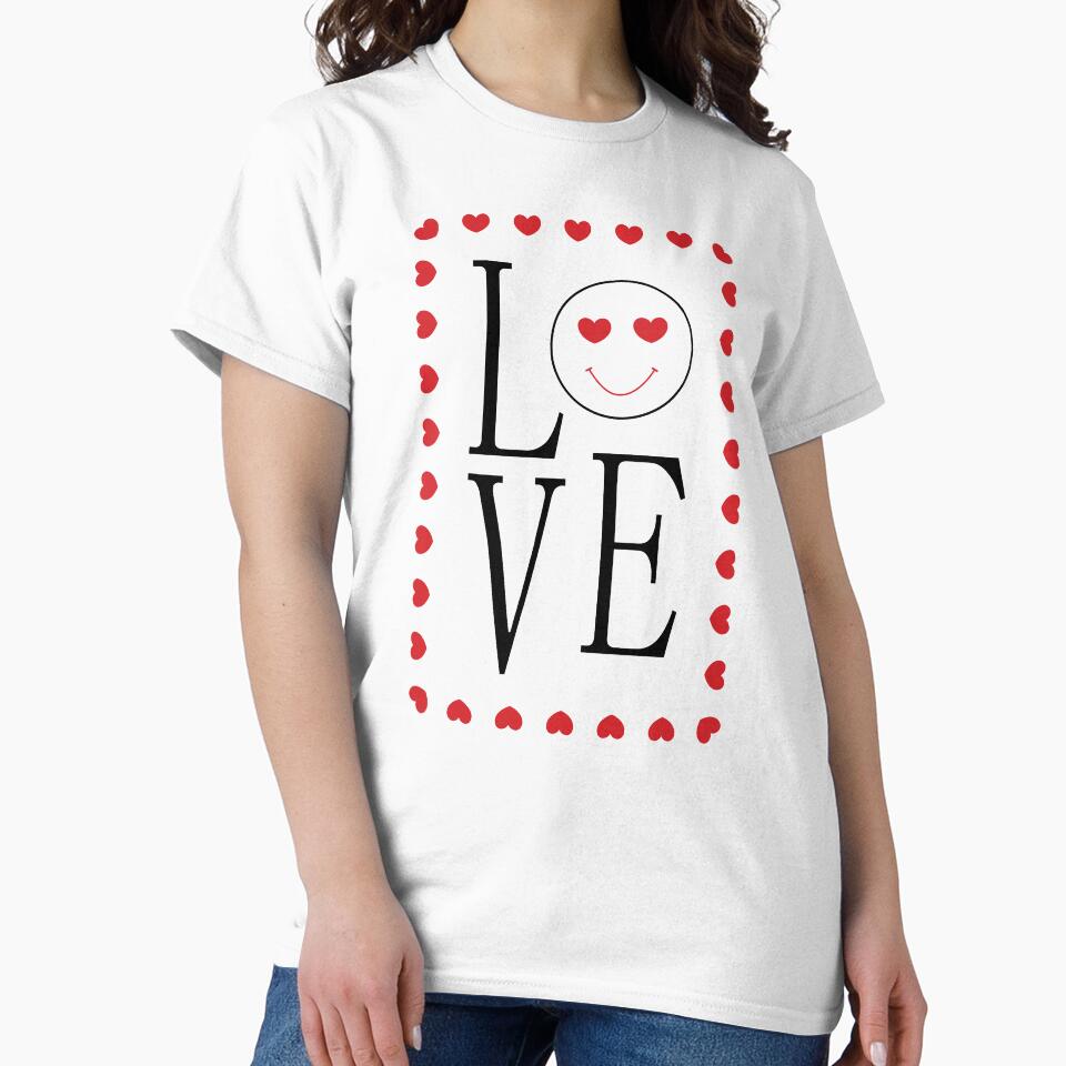Love Happy Face Gift Ideas For Him Her Boyfriend Girlfriend graphic by nikkidawn74