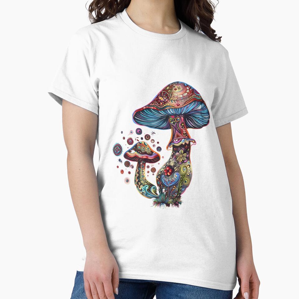 Stylized Magic Mushroom 19 by HarmonyTheKoala