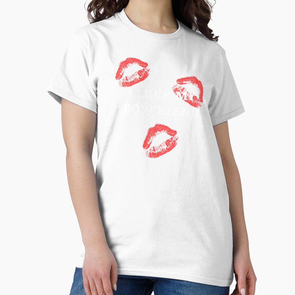 I love my boyfriend shirt by Theleochick
