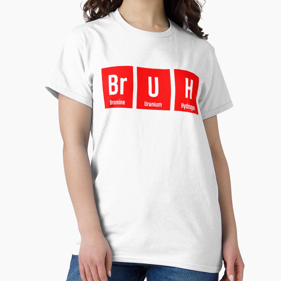 Bruh Chemistry Periodic Table Science by WarmlyGreetings