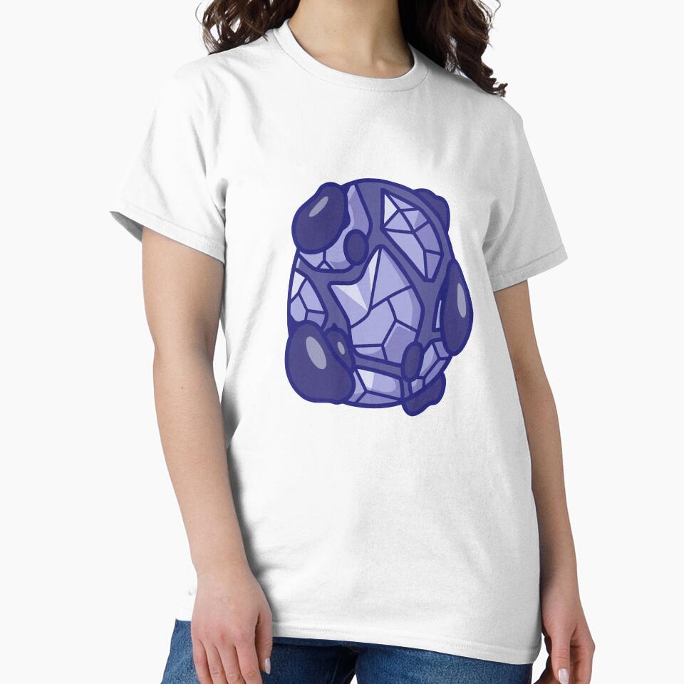 Cute Cosmic Crystal Asteroid Planet in Space Illustration by Chrislogo
