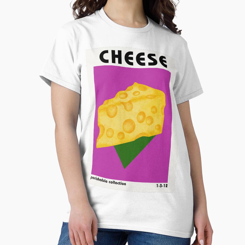 Kitchen Print - Cheese by BettySpicer