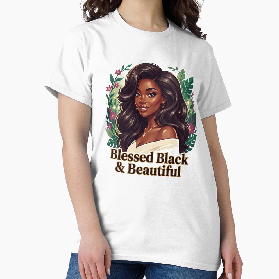Blessed Black & Beautiful straight hair dark by BlessedBlackBeautiful