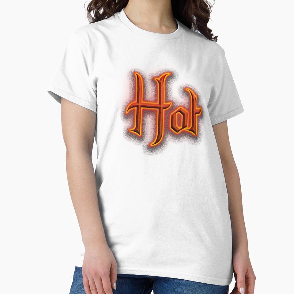 Hot (Fiery Glowing Text) by Swabcraft