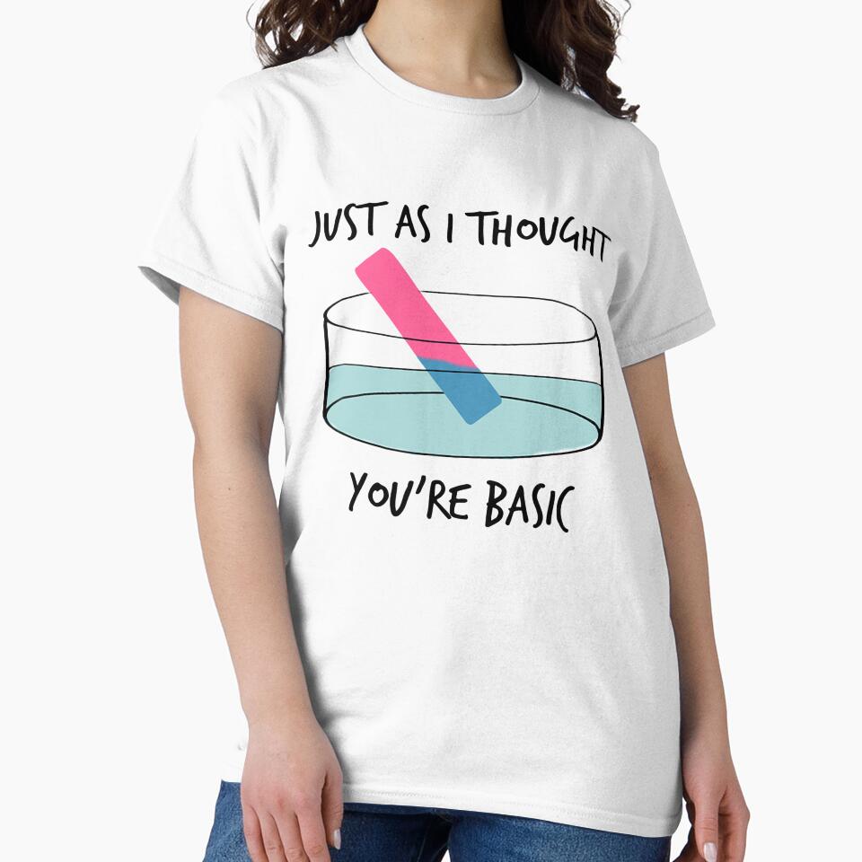 Chemistry Gift Litmus Test Funny Science Tee STEM by KendraHenke