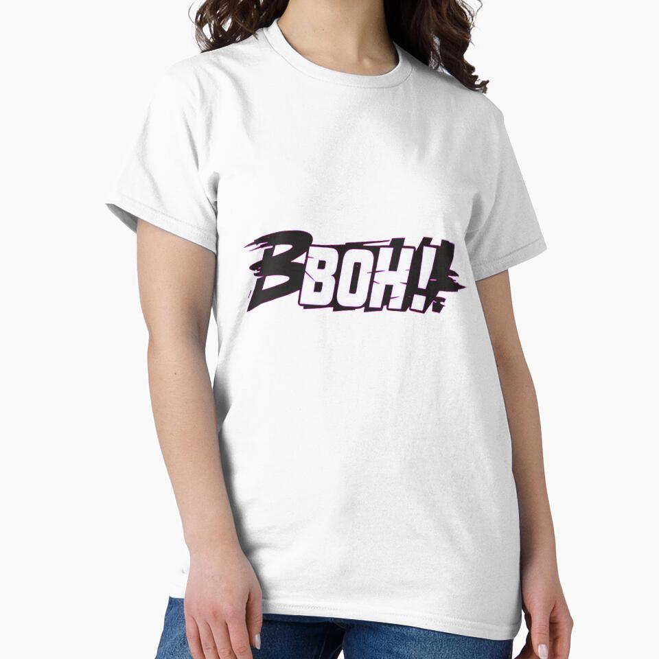 BOH! Minimal Logo – Bold Distorted Typography by MaMa_DigiArt