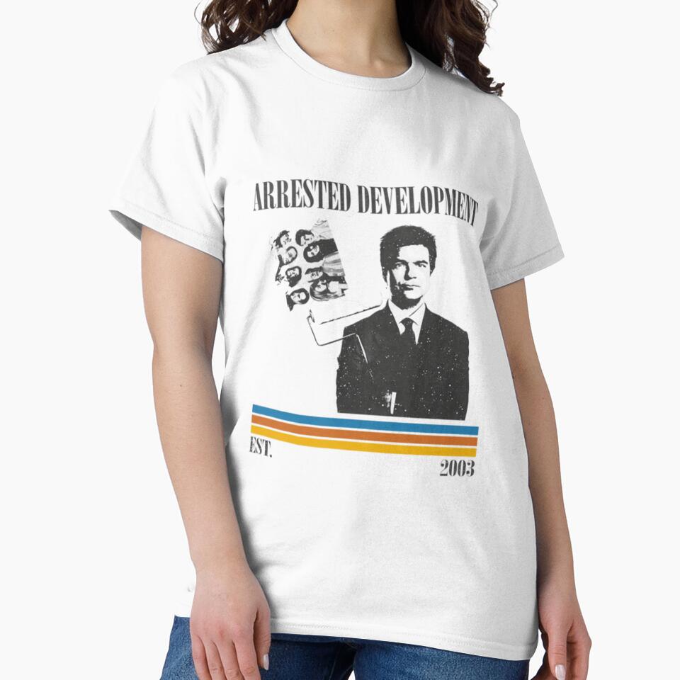 Arrested Development Black White Classic Portrait Style Shirt by MarkChristop