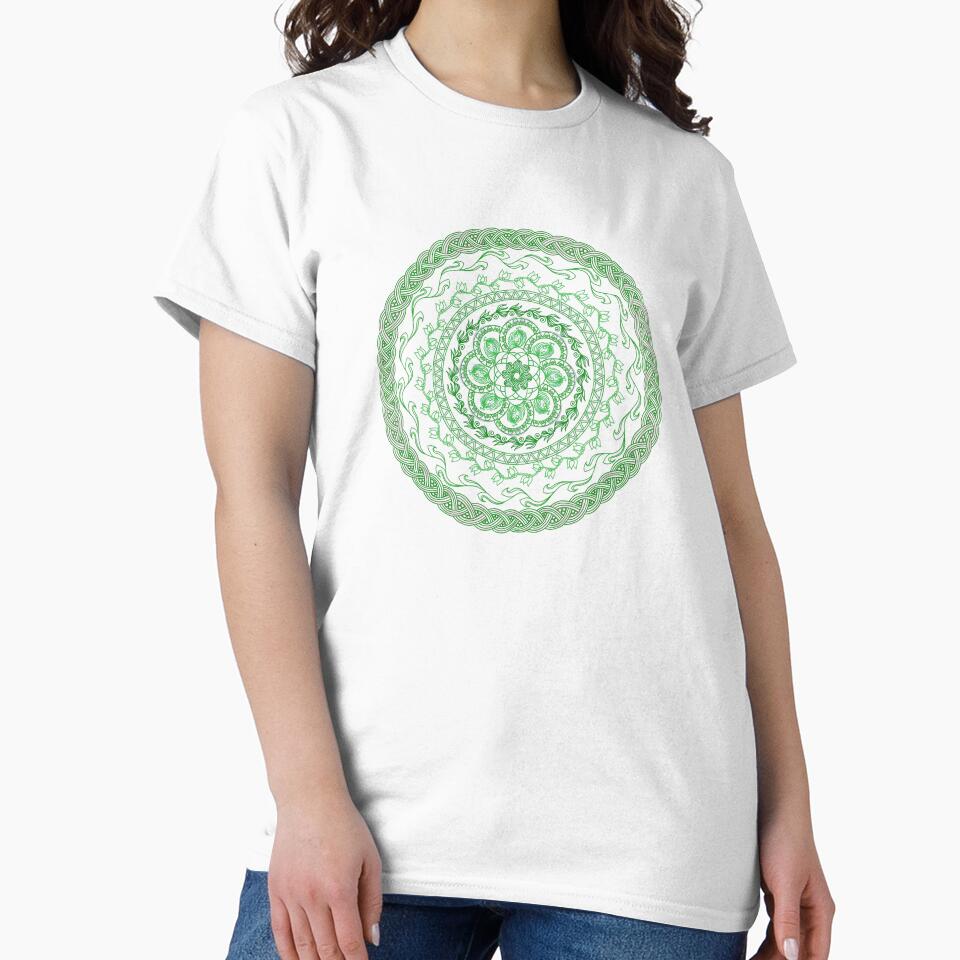 Mandala 09 Green by MiakadoArts