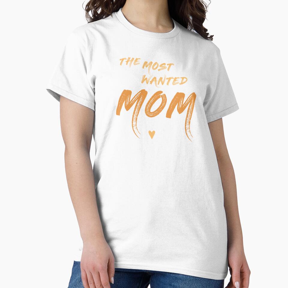 The Most Wanted MOM, in Orange, Unique by villacreativa