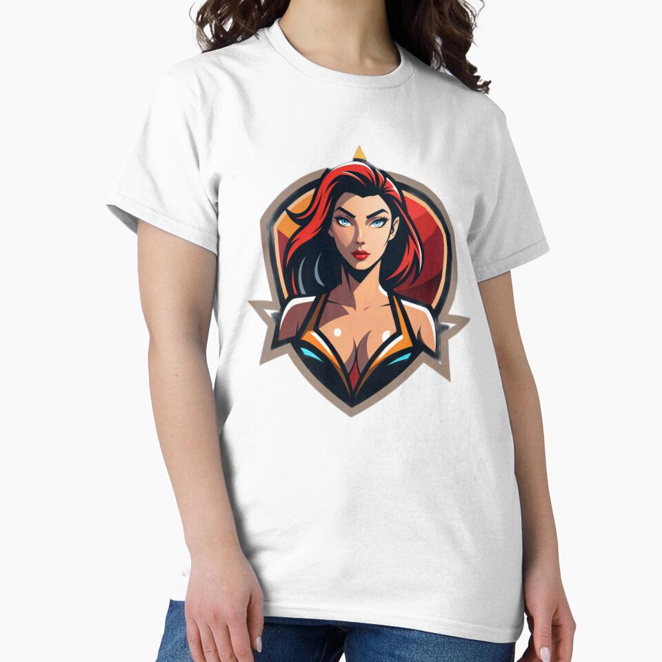 old logo girl in vector style by Creative88Art