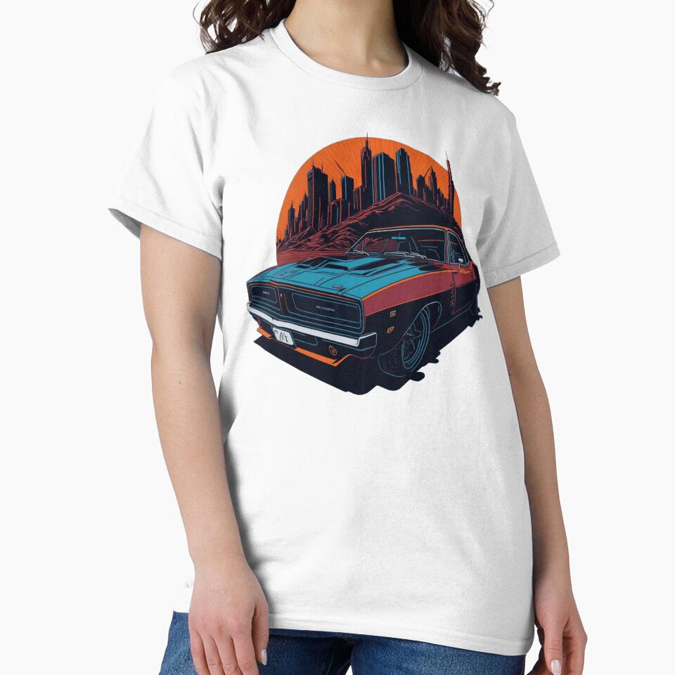 USA Classic Muscle Car by ArtCraftLab