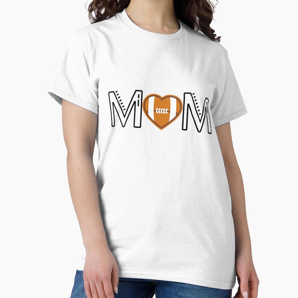 Mom Football, Football Mom, Mommas Football, Team Mom Football by PorkysPops