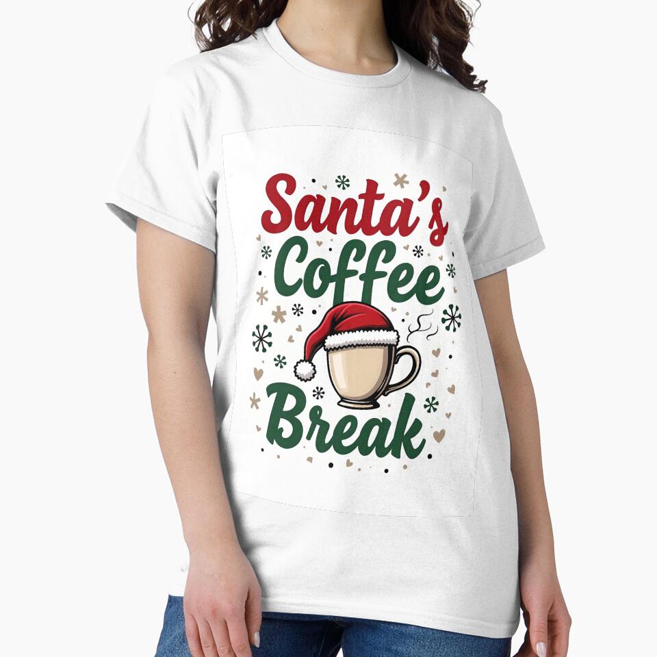 Santa’s Coffee Break - Festive Holiday by RAOGY