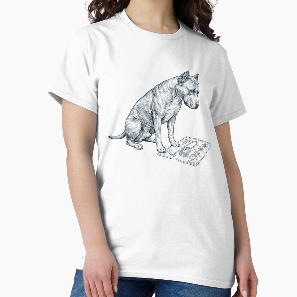 American Staffordshire Terrier Vacuum Dog Mom Dad Lover by DoodleTortle