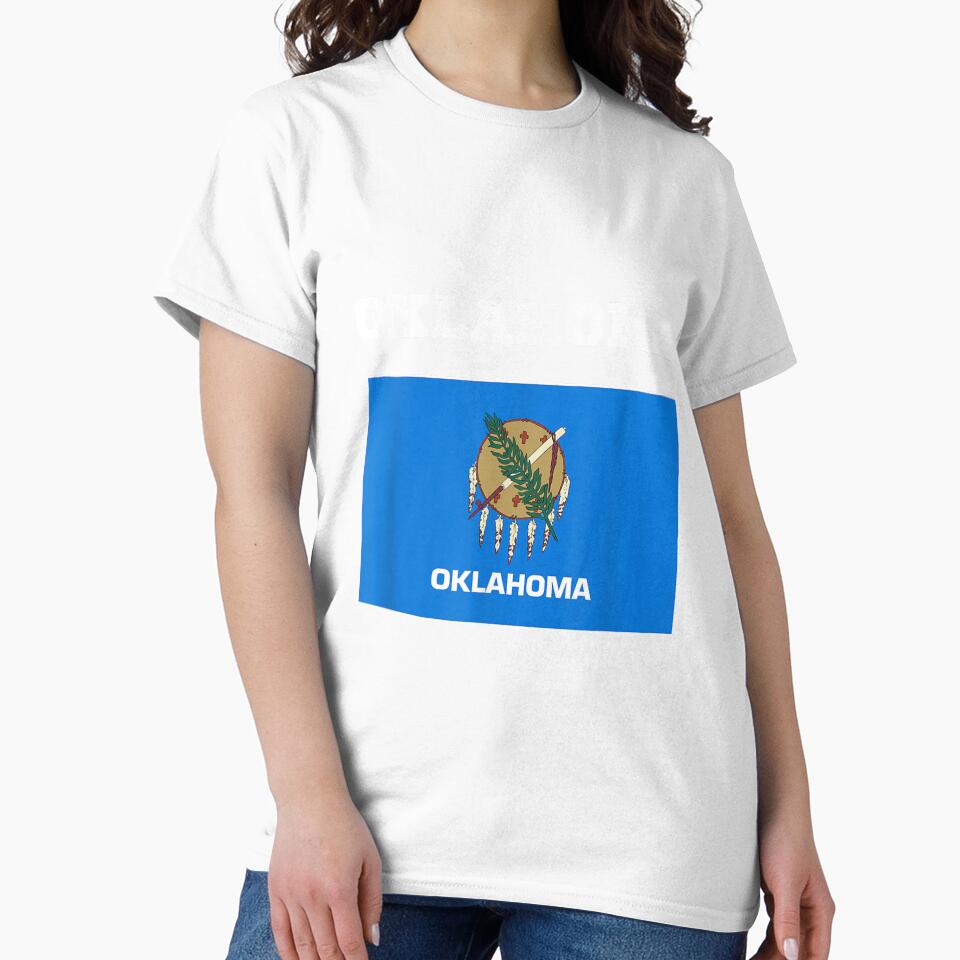 Oklahoma Flag Souvenir Gift by donnagia