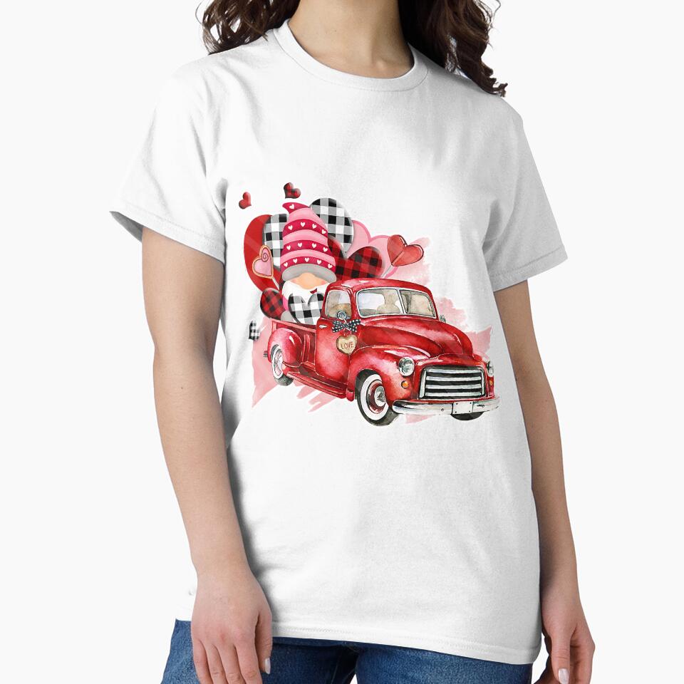 Vintage Truck Gnomes Valentines by vohaithuy224