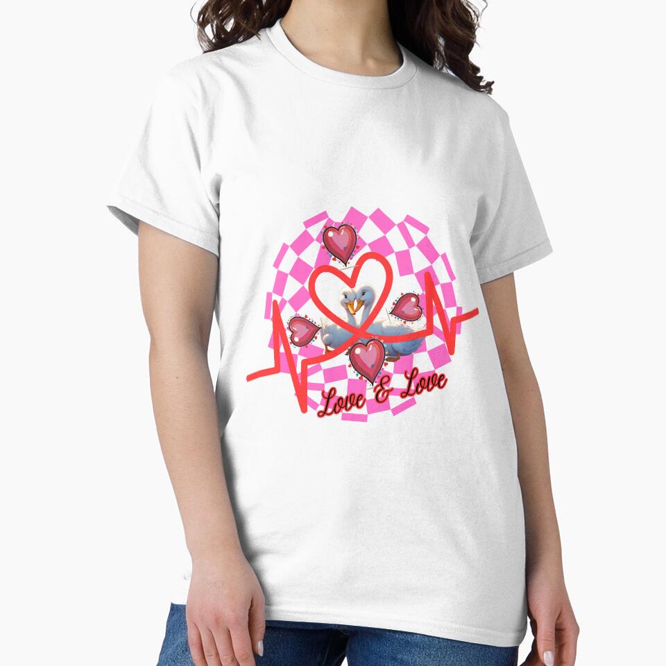 Ducks love and love by RoseAIArtRhythm