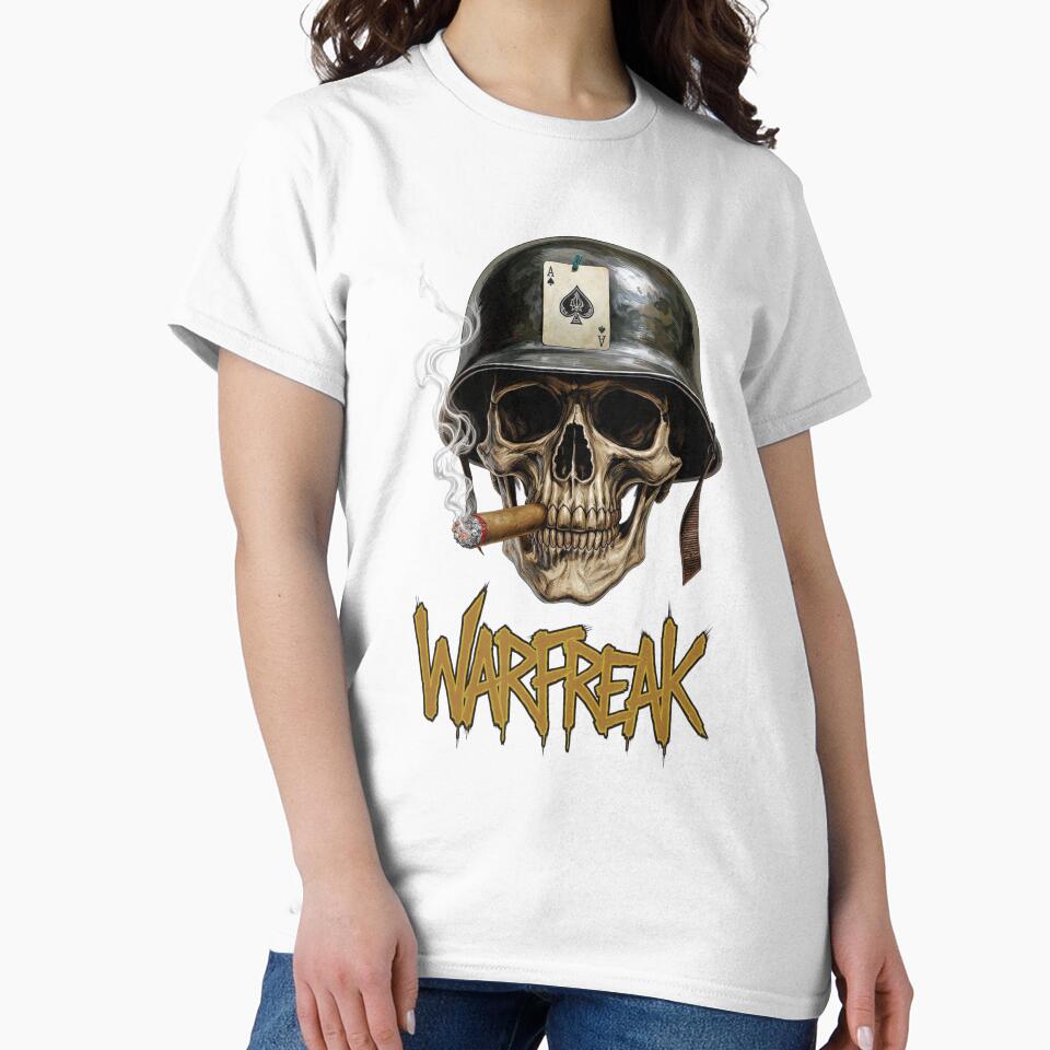 Skull Army Rangers Warfreak Street Wear by ShirtsOfDeath