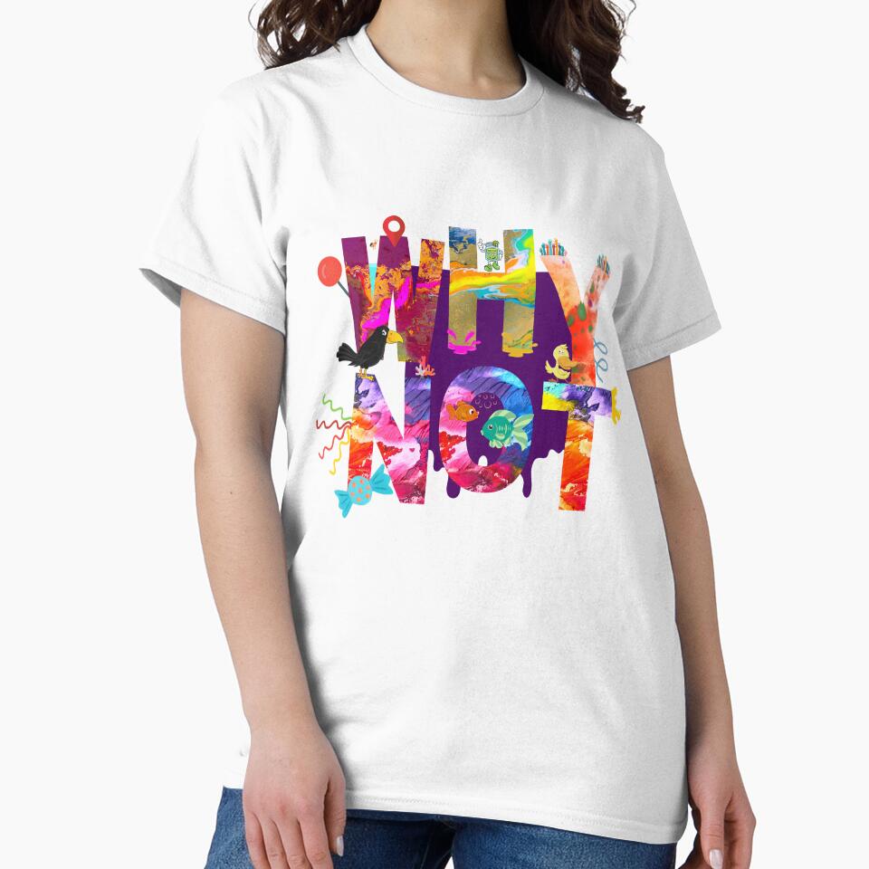 Why Not Colorful (Rainbow) Design by MoonCarrotnft