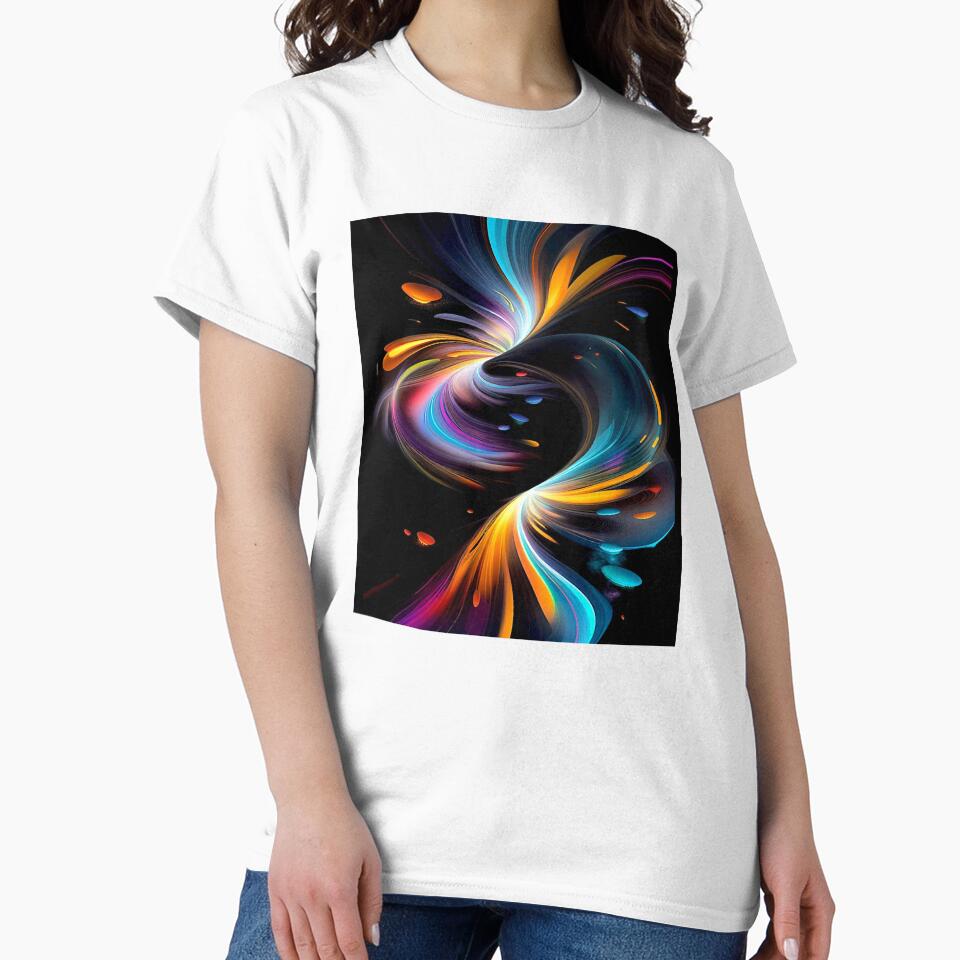 Swirling Colorful Lights by ViaARTfactory