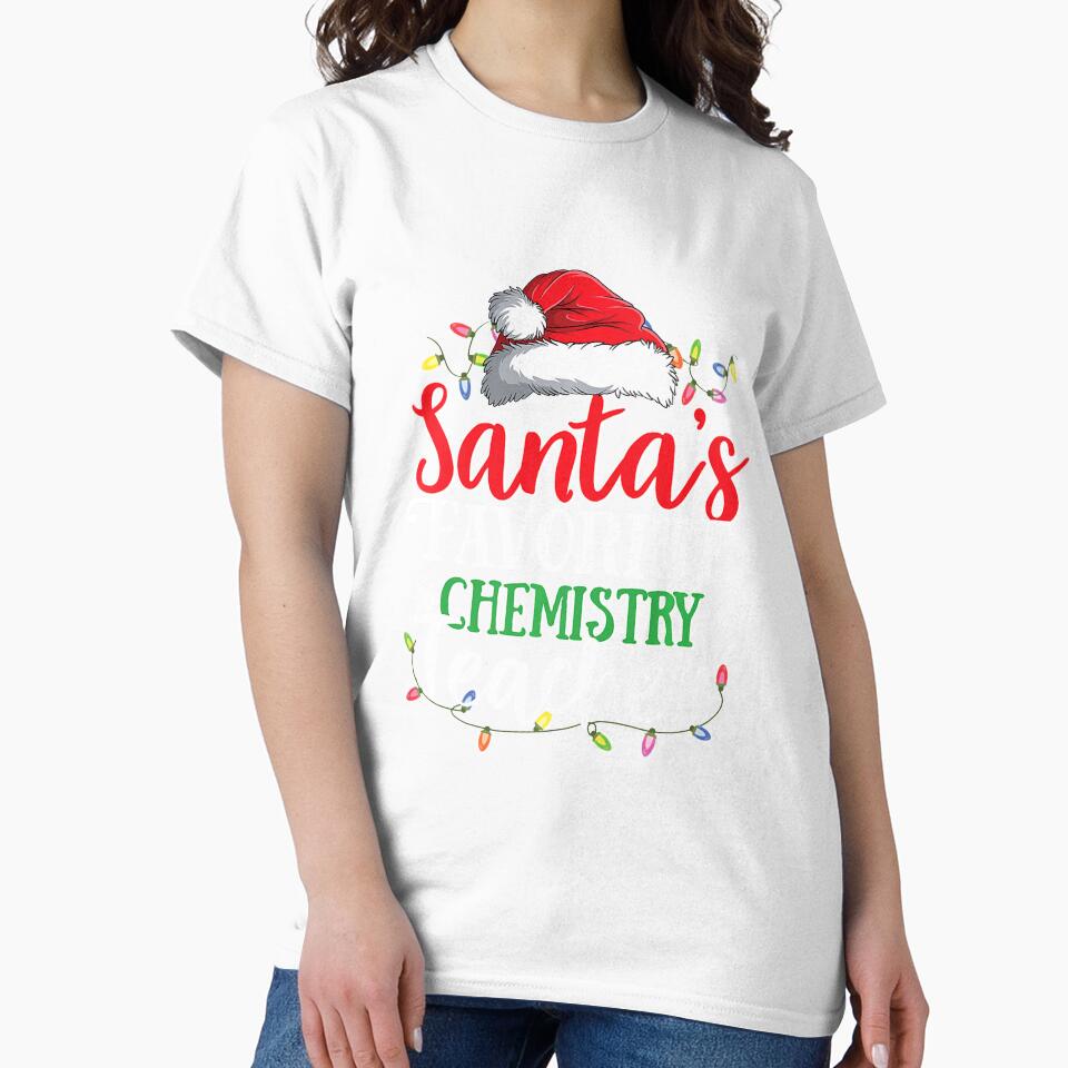 Santas Favorite Chemistry Teacher Christmas by RonaldDaughtry