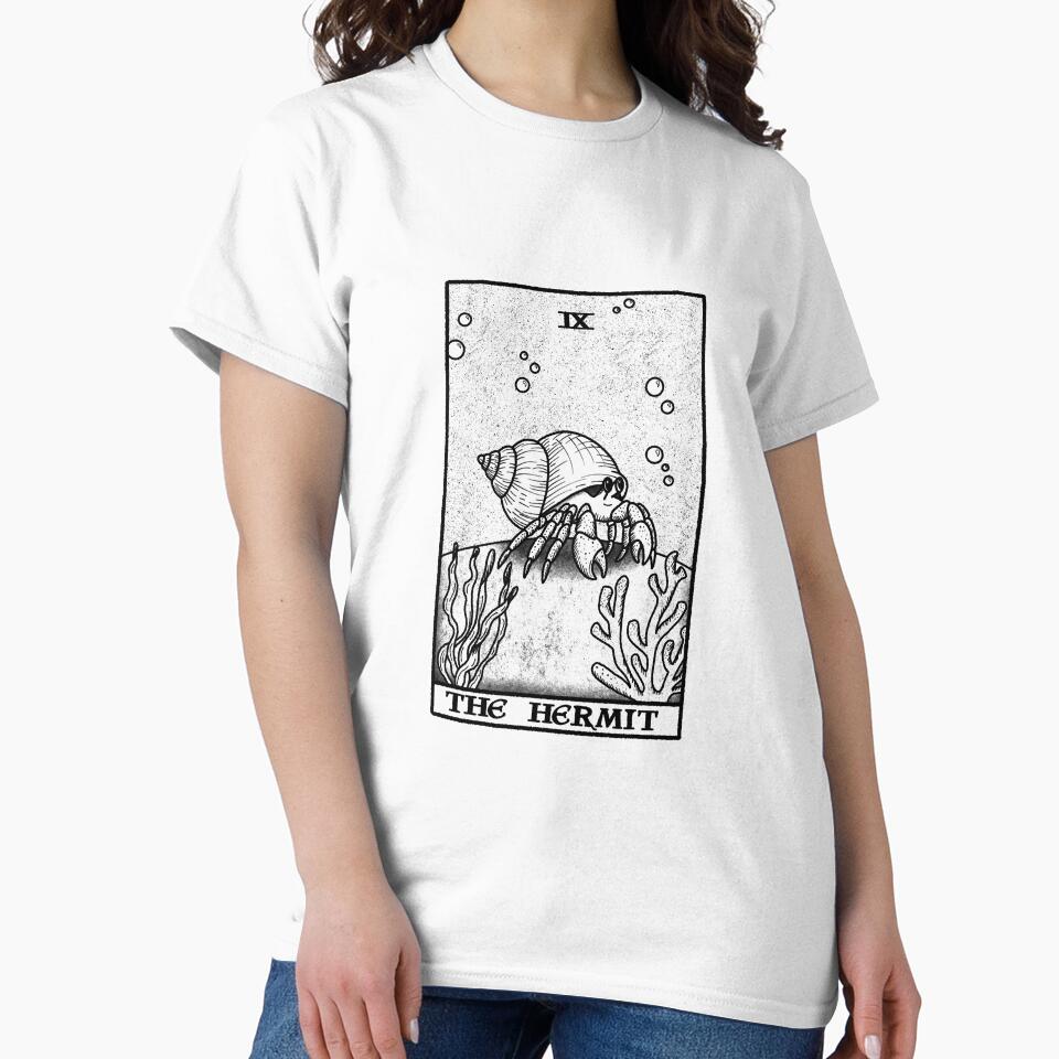 The Hermit (crab) tarot by ella-ruszkai
