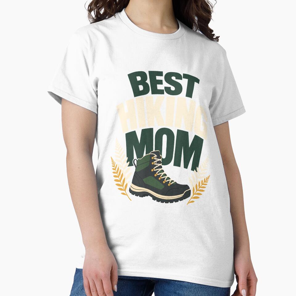 Best hiking mom, funny hiking gift for by pirminio