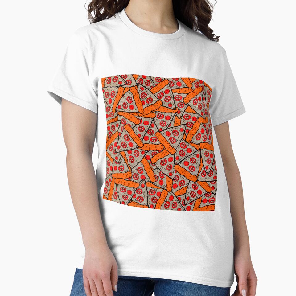 pizza vintage art by Ilustra Club