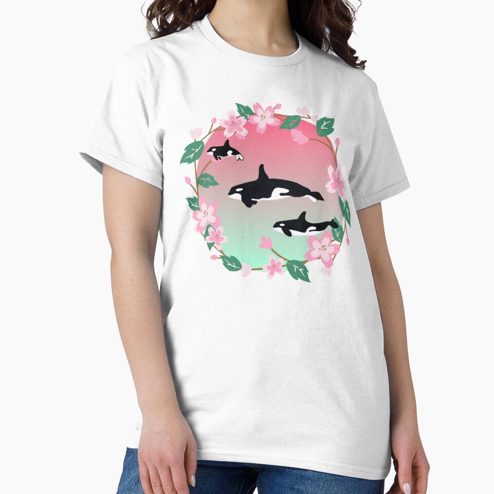 Orca Cherry Blossoms by RiverOrchid