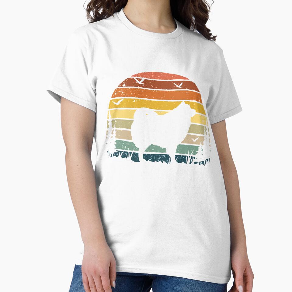 American Eskimo Dog Retro Vintage by rafaeltto