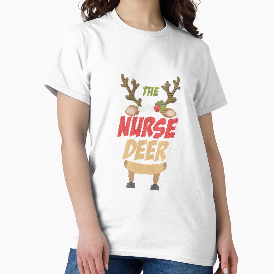 The Nurse Reindeer Family Matching by frank3826