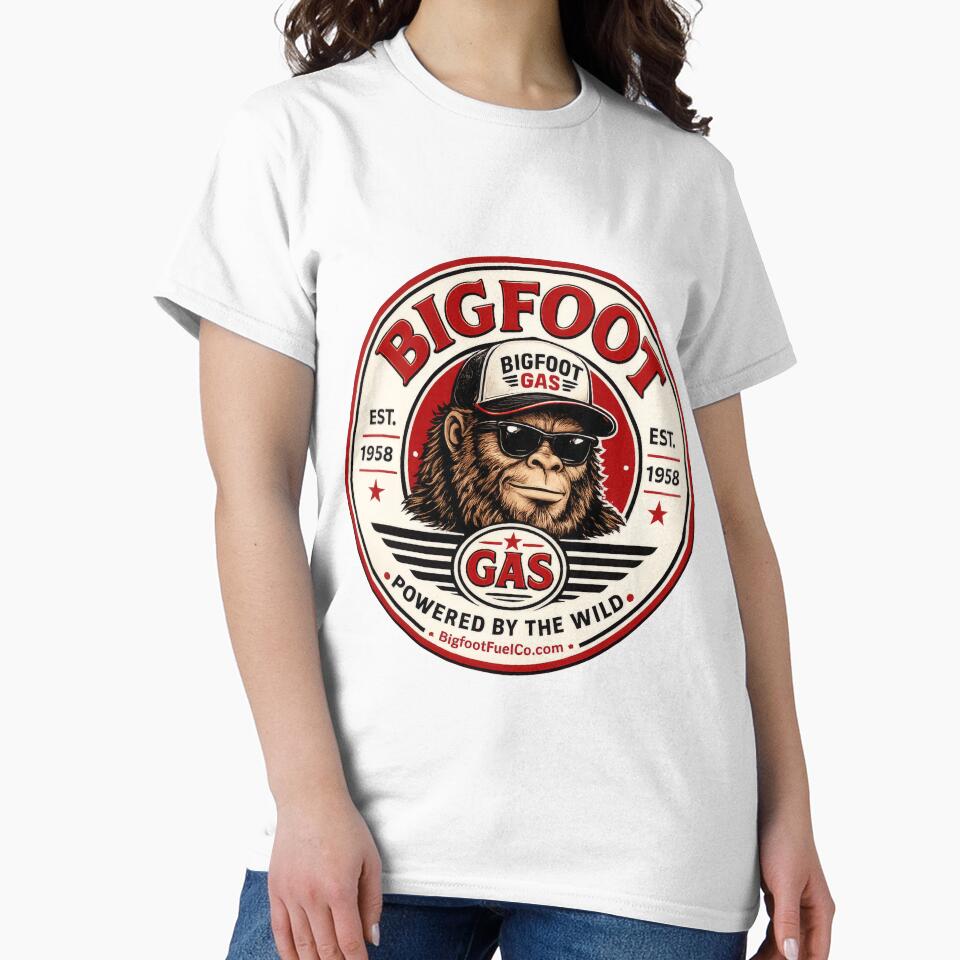 Bigfoot Gas Vintage Logo by Bigfoot Fuel Co