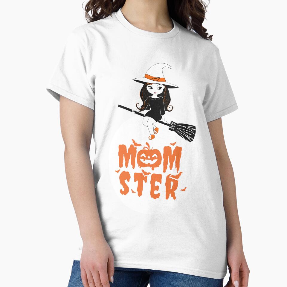 Momster Halloween Cute Mom by Gamicnum