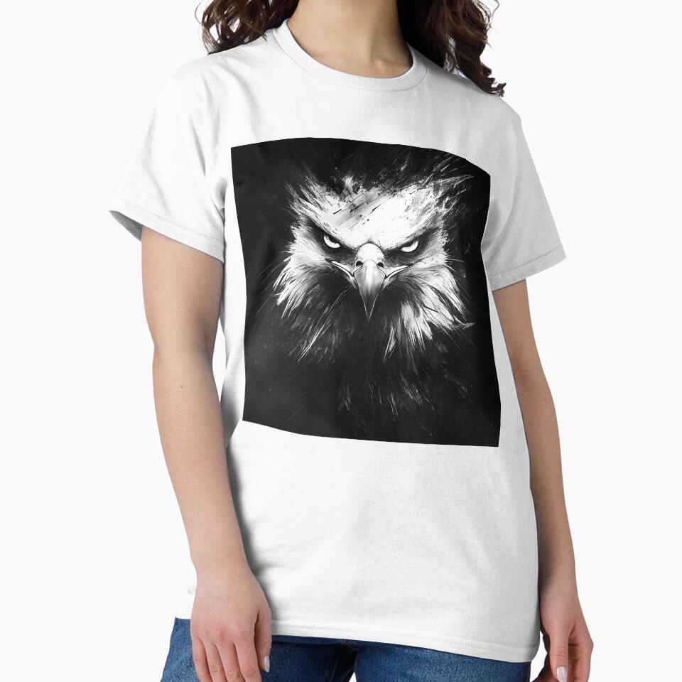 Stylized eagle patriotic sketch by dcrc