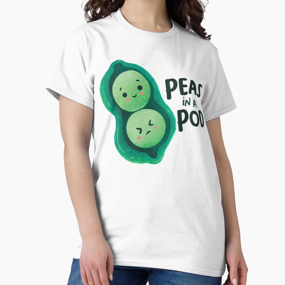 Cute Two Peas in a Pod by tambolbee