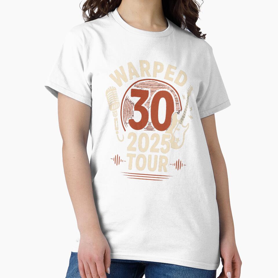 Warped Long Beach Festival 2025 Tee by Laidart