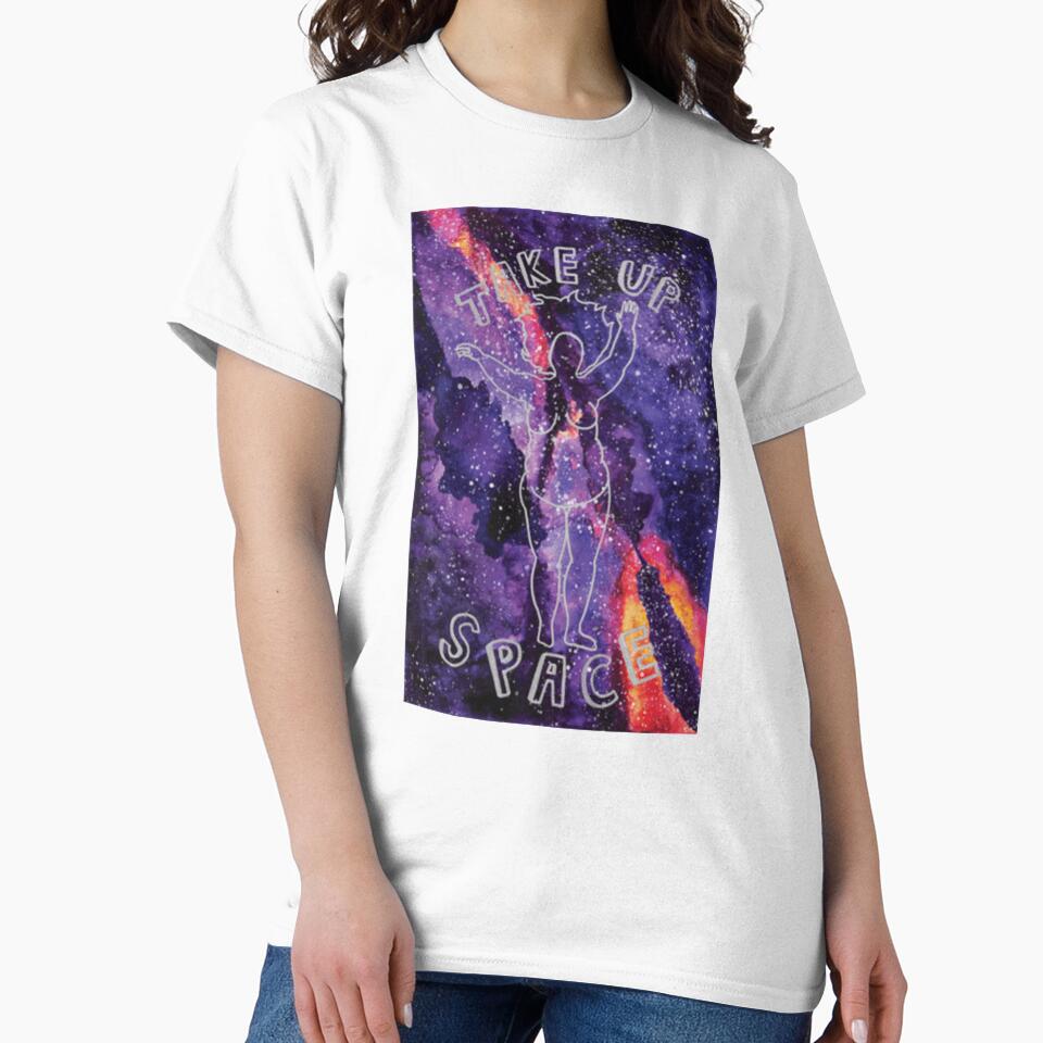 Take Up Space Galaxy by nicholcoffeyArt