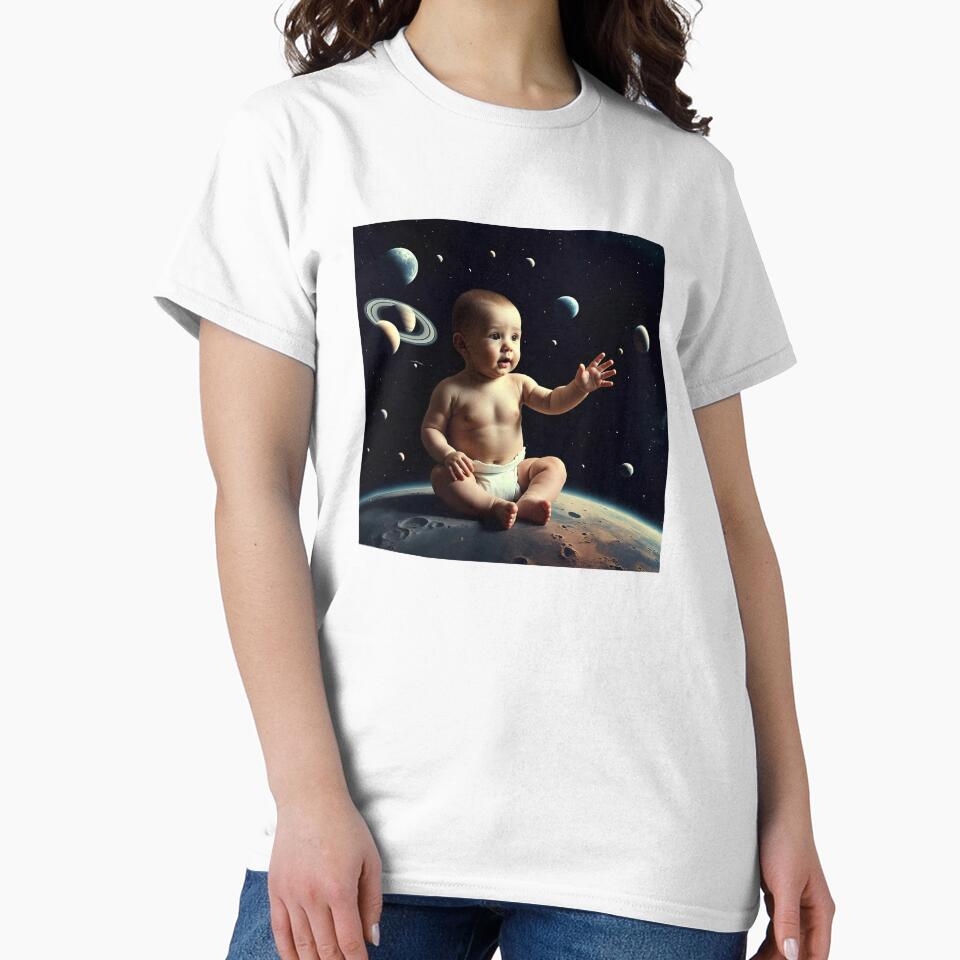 Baby discovers the universe! by Molecule World