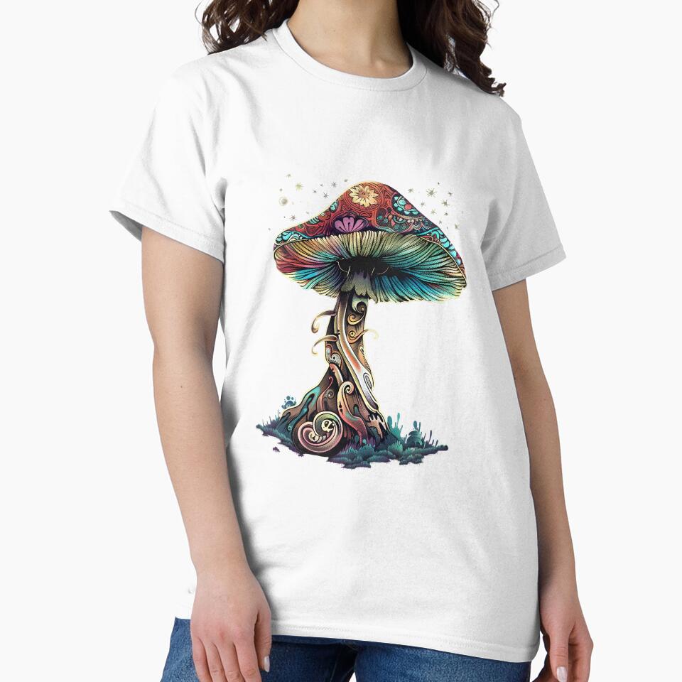 Stylized Magic Mushroom 22 by HarmonyTheKoala